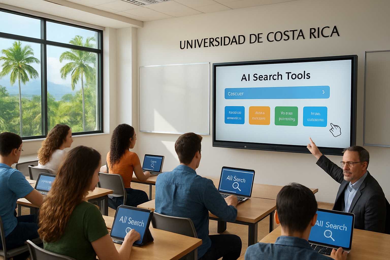 Costa Rica Pioneers Revolutionary AI Integration in Online Search and Educational Technology