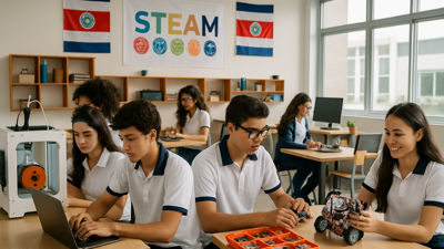 Costa Rica Launches First Public School Maker Space in Groundbreaking STEAM Education Initiative