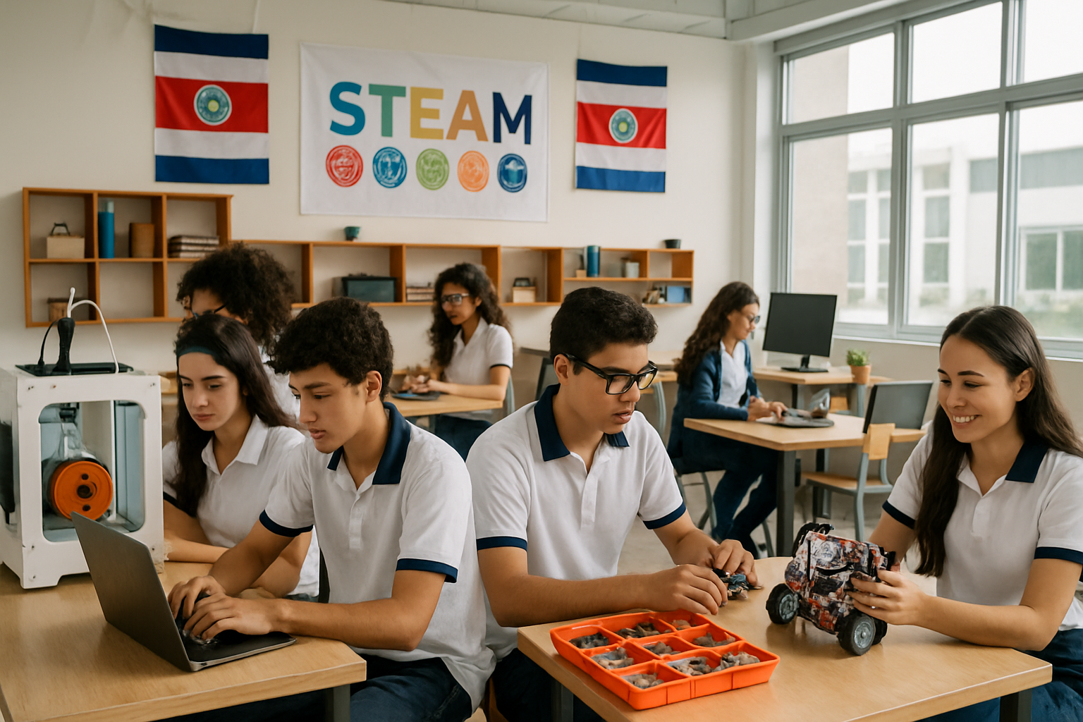 Costa Rica Launches First Public School Maker Space in Groundbreaking STEAM Education Initiative