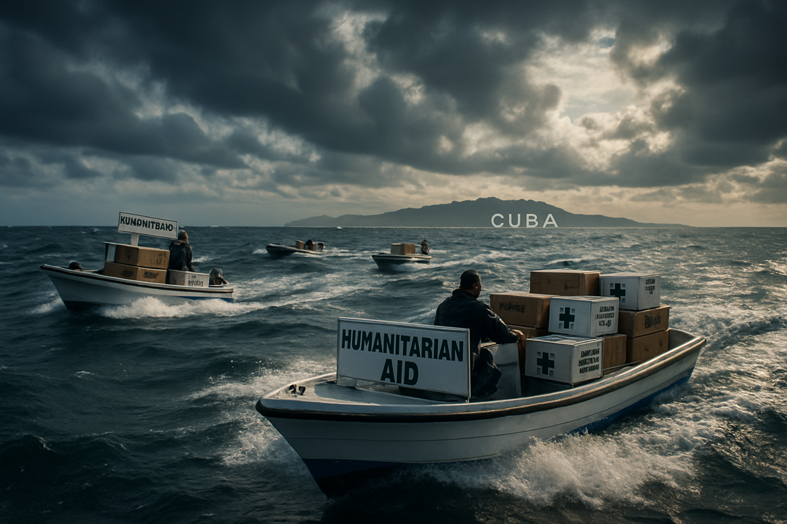 Missing Cuba Aid Boats Located as Humanitarian Crisis Deepens Amid US Blockade