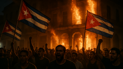 Protesters Storm Communist Party Headquarters in Cuba Amid Energy Crisis and Civil Unrest