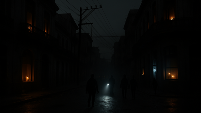 Cuba Plunges Into Darkness as Massive Power Grid Collapse Affects Millions