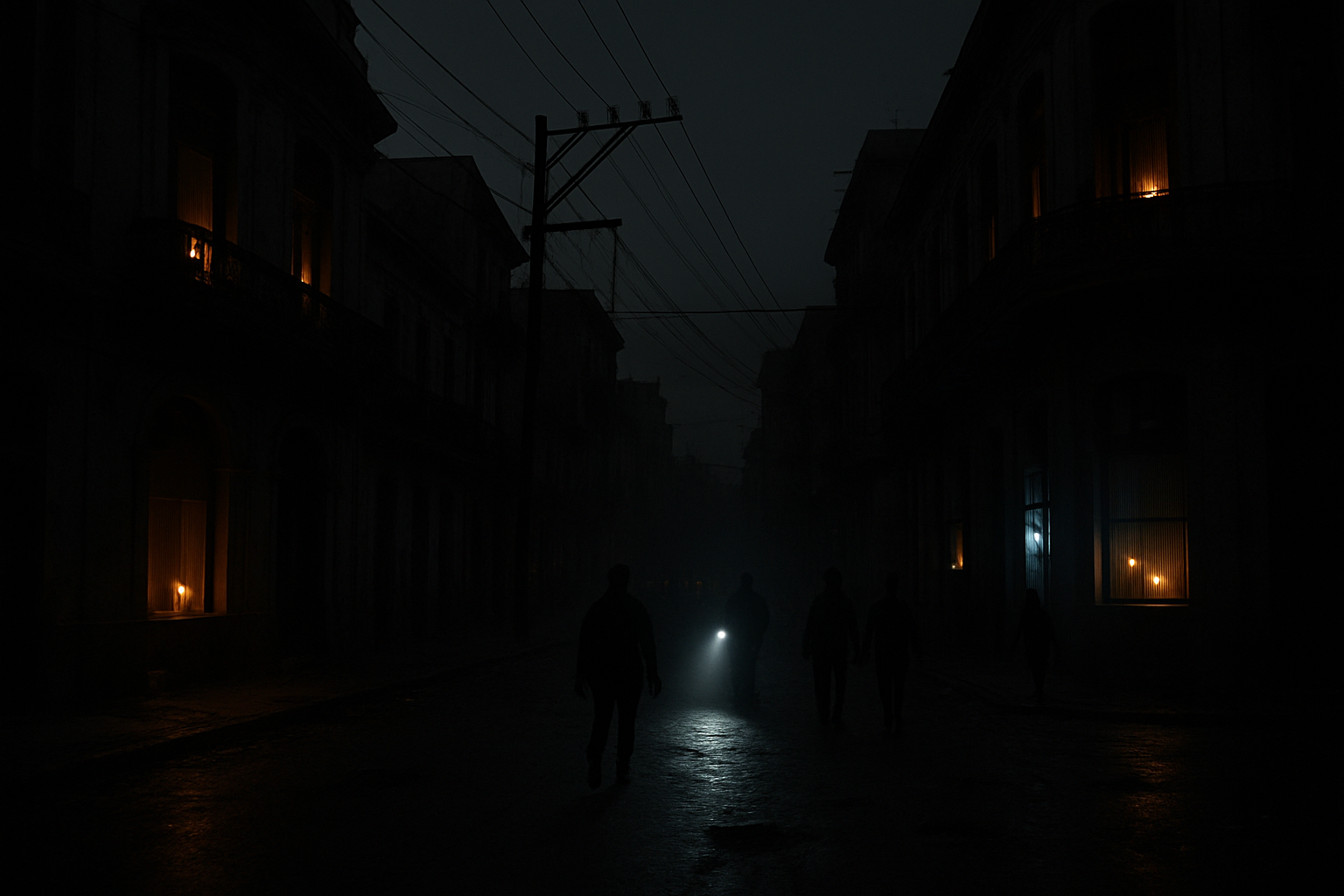 Cuba Plunges Into Darkness as Massive Power Grid Collapse Affects Millions