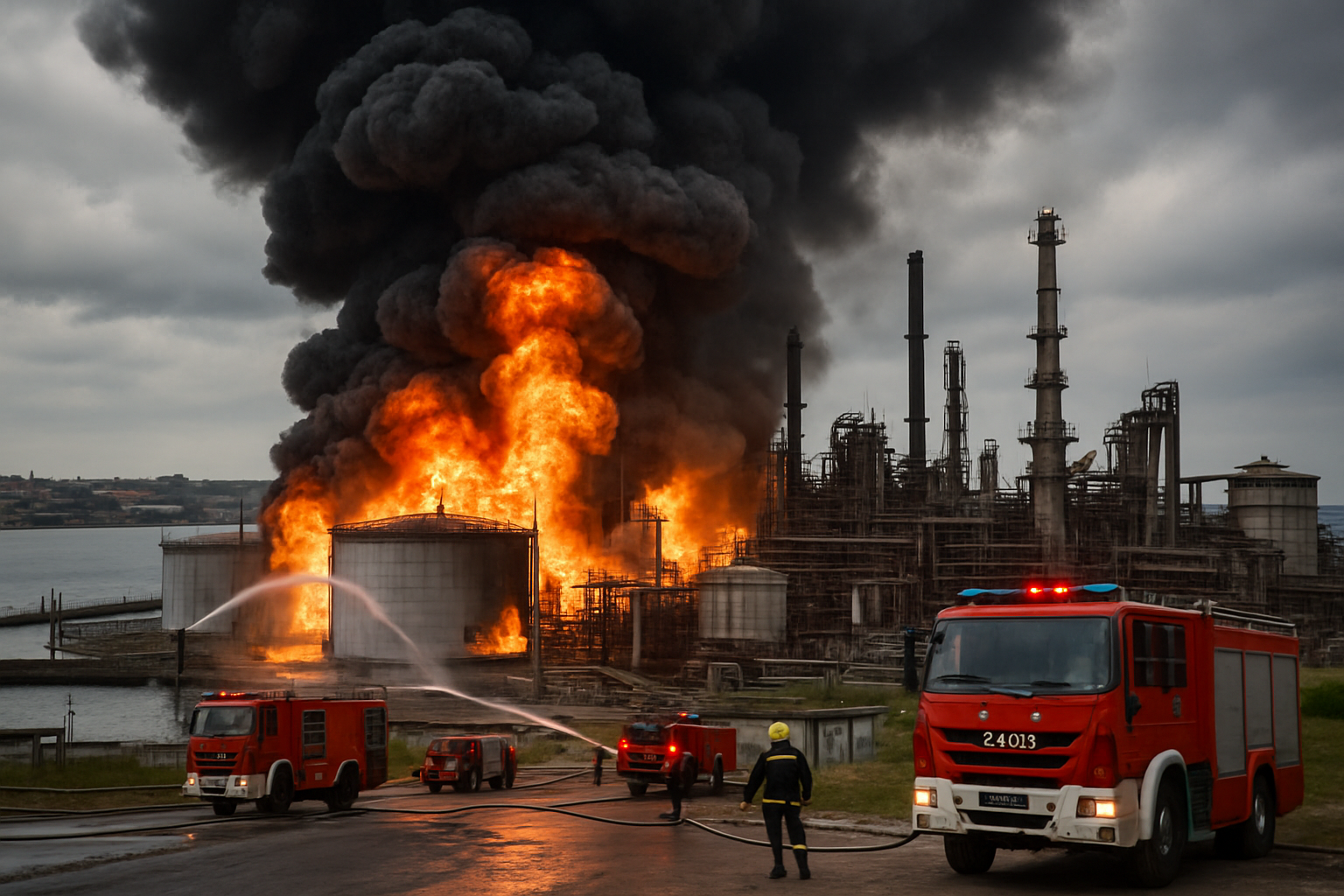 Major Fire Erupts at Cuba's Ñico López Refinery Amid Deepening Energy Crisis