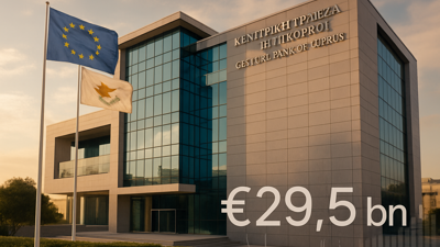 Cyprus Central Bank Balance Sheet Reaches €29.5 Billion Amid New EU Anti-Money Laundering Rules