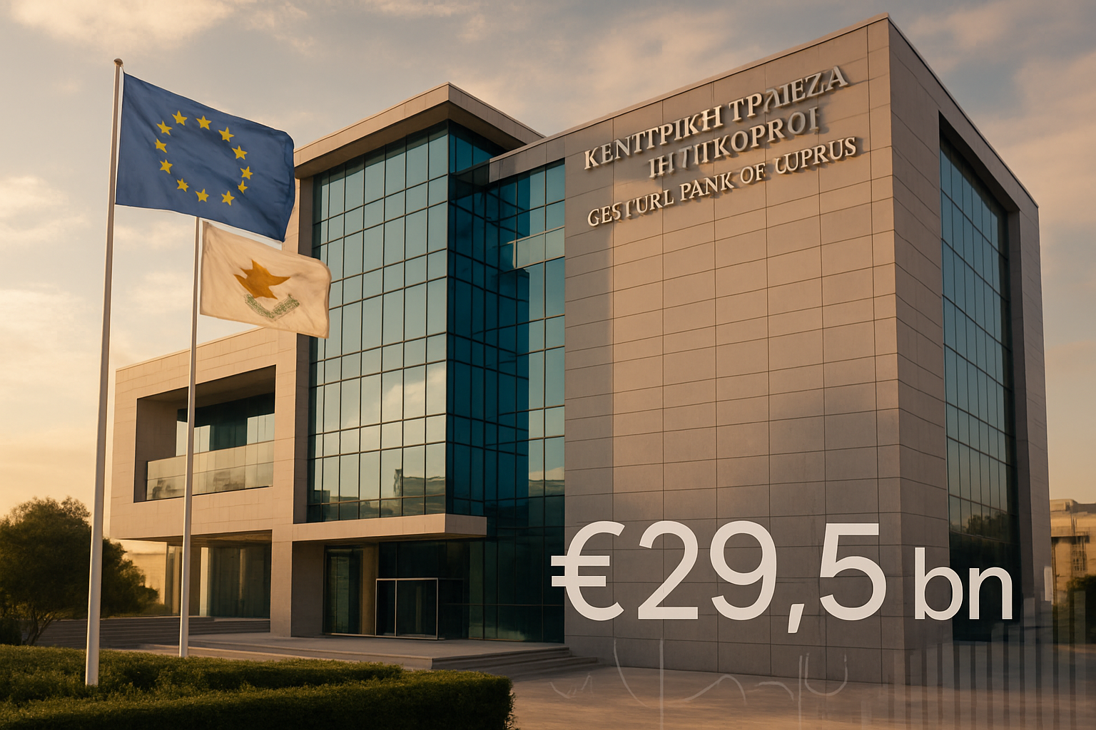 Cyprus Central Bank Balance Sheet Reaches €29.5 Billion Amid New EU Anti-Money Laundering Rules