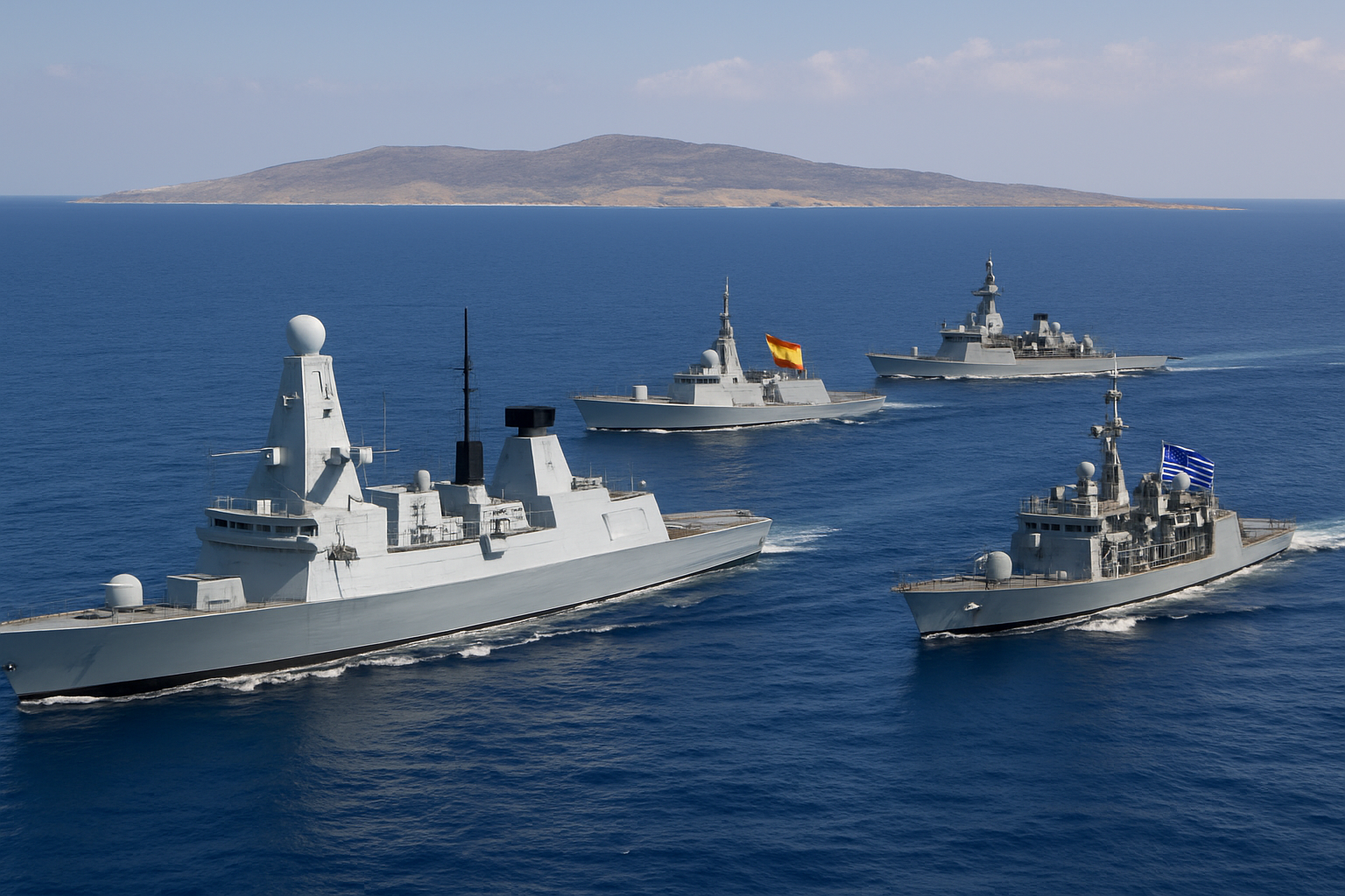 Cyprus Under Attack: Historic European Naval Coalition Responds to Iranian Drone Strike