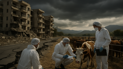 Cyprus Faces Dual Crisis: Earthquake Strikes as Foot-and-Mouth Disease Reaches 101 Infected Farms