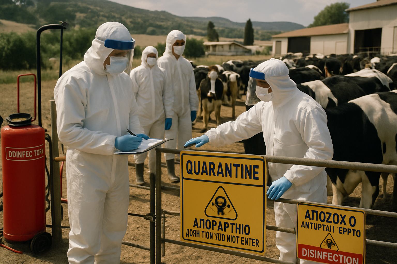 Cyprus Foot-and-Mouth Crisis Escalates as Government Launches Mass Vaccination Campaign