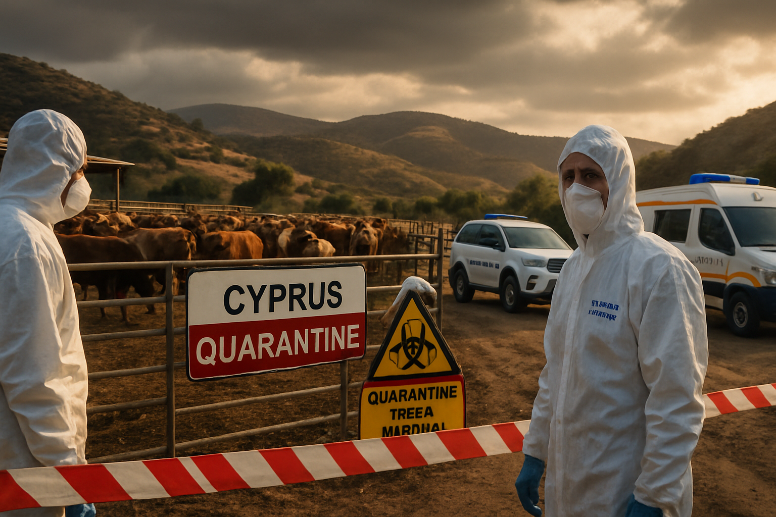 Cyprus Declares Emergency as Foot-and-Mouth Disease Outbreak Triggers Mass Livestock Culling in Larnaca Region