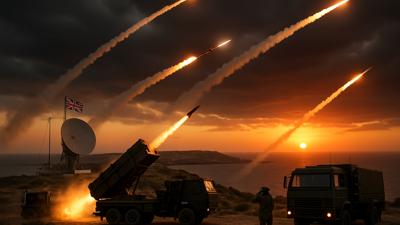 Cyprus Missile Threat: British Officials Report Iranian Missiles Fired Toward Island as Local Authorities Deny Direct Attack