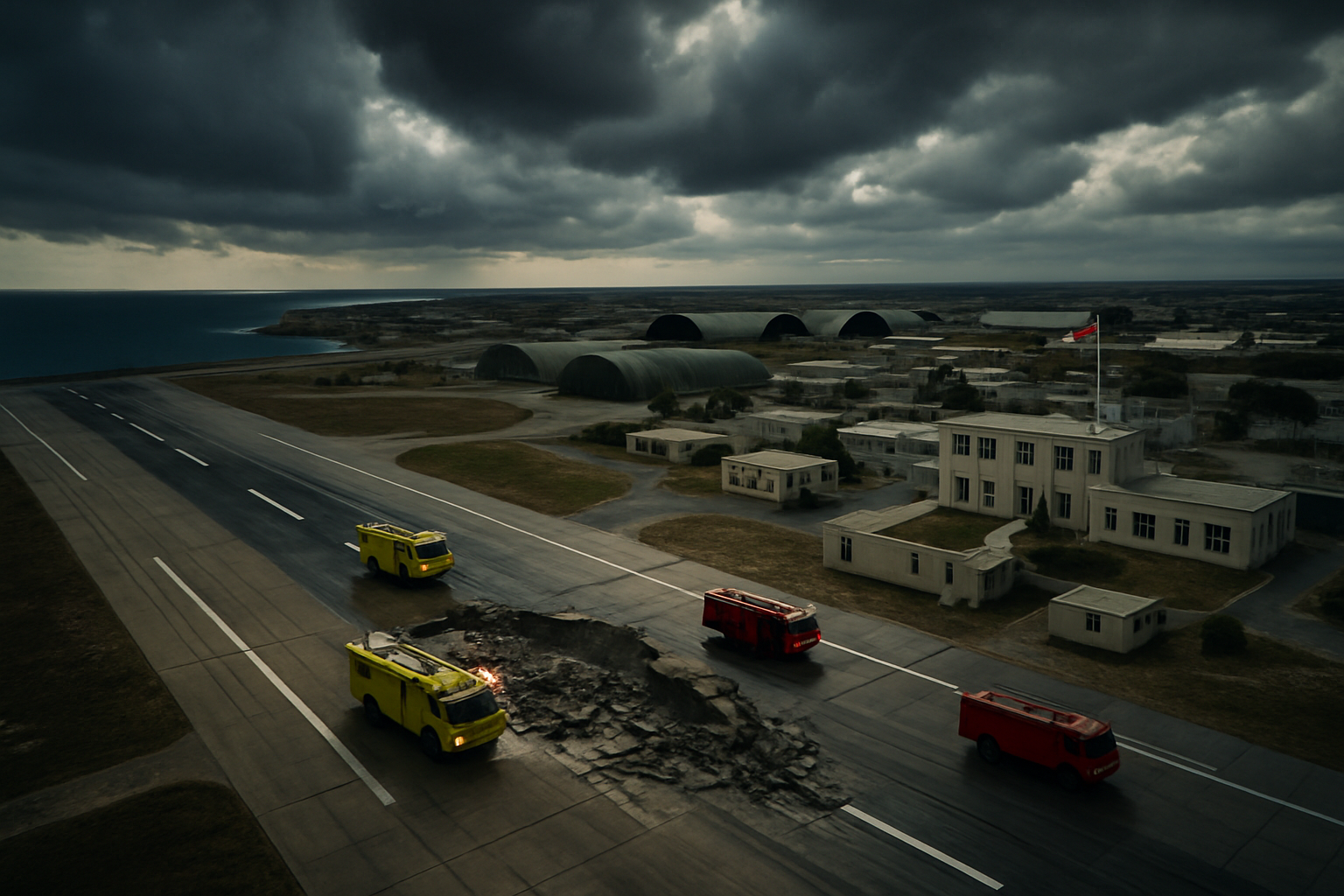 Iranian Drones Strike British Military Bases in Cyprus, Forcing Evacuations as Middle East Conflict Spreads to Europe