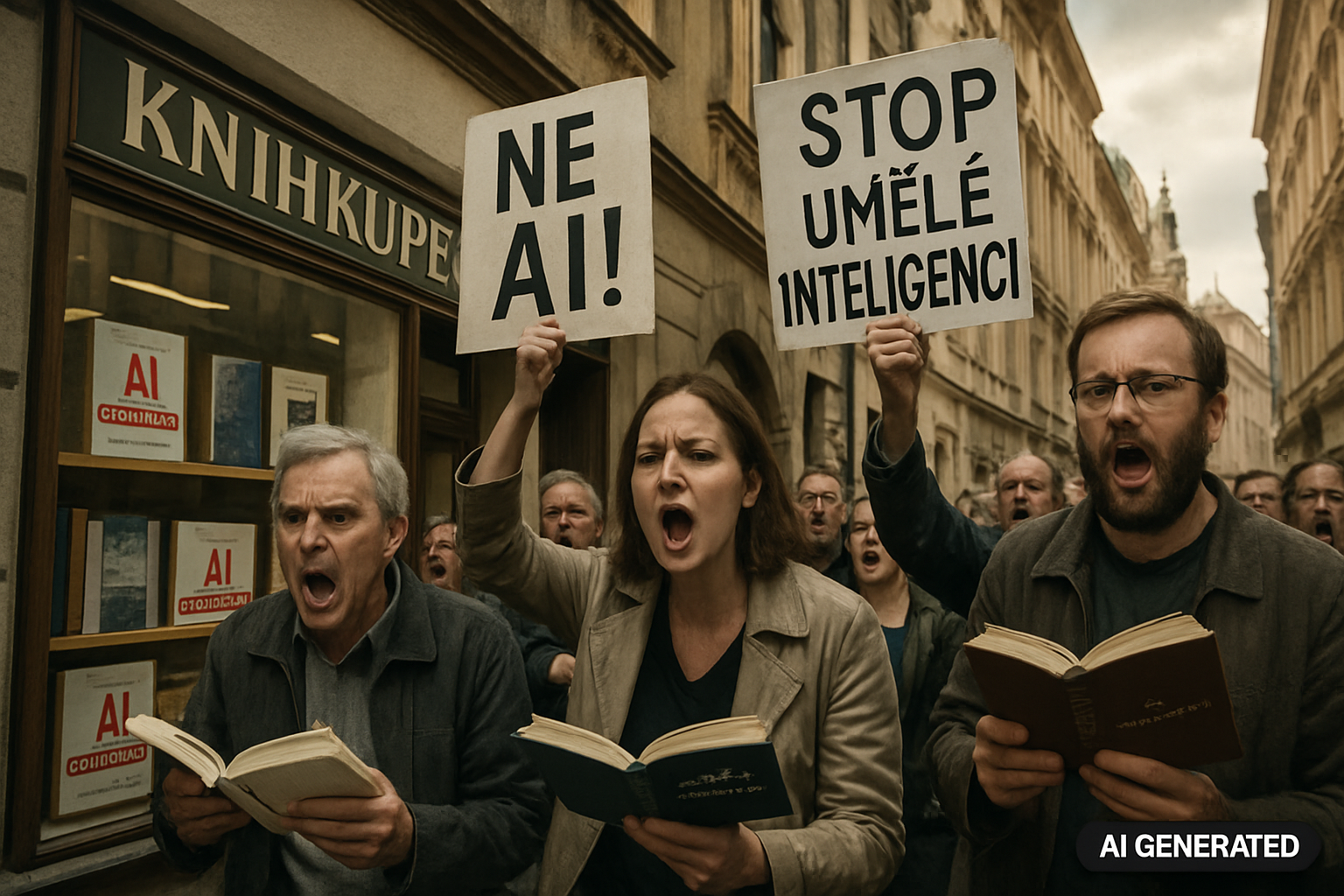 Czech Readers Revolt Against AI-Generated Horror Novel Forces Publisher Retreat