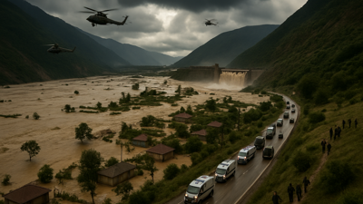 Dam Collapse Triggers Massive Flooding Crisis in Russia's Dagestan Republic, Prompting Mass Evacuations