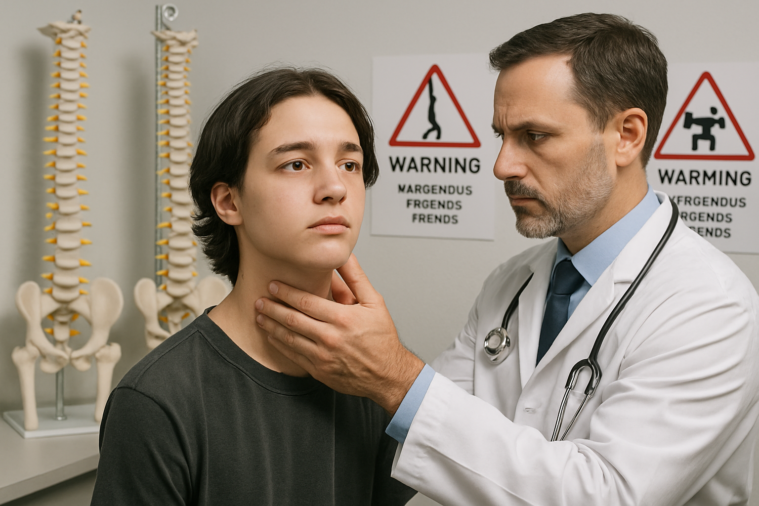 Medical Experts Sound Alarm Over Dangerous "Neck-Hanging Exercise" Trend Among Chinese Youth