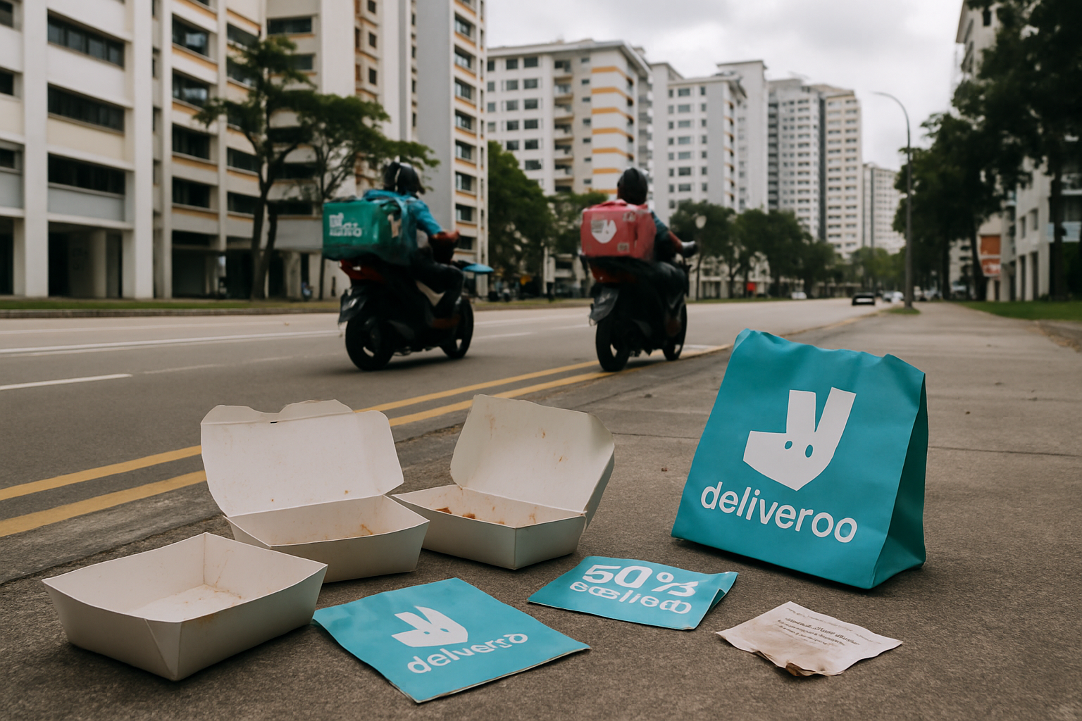 Deliveroo's Singapore Exit Signals Major Shift in Food Delivery Market Dynamics