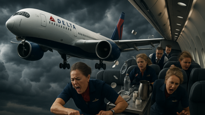 Delta Flight Turbulence Launches Crew Into Air, Three Hospitalized in Sydney Landing