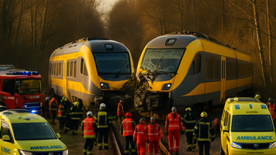 Denmark Train Collision: 17 Injured as Emergency Services Deploy Massive Response Near Copenhagen