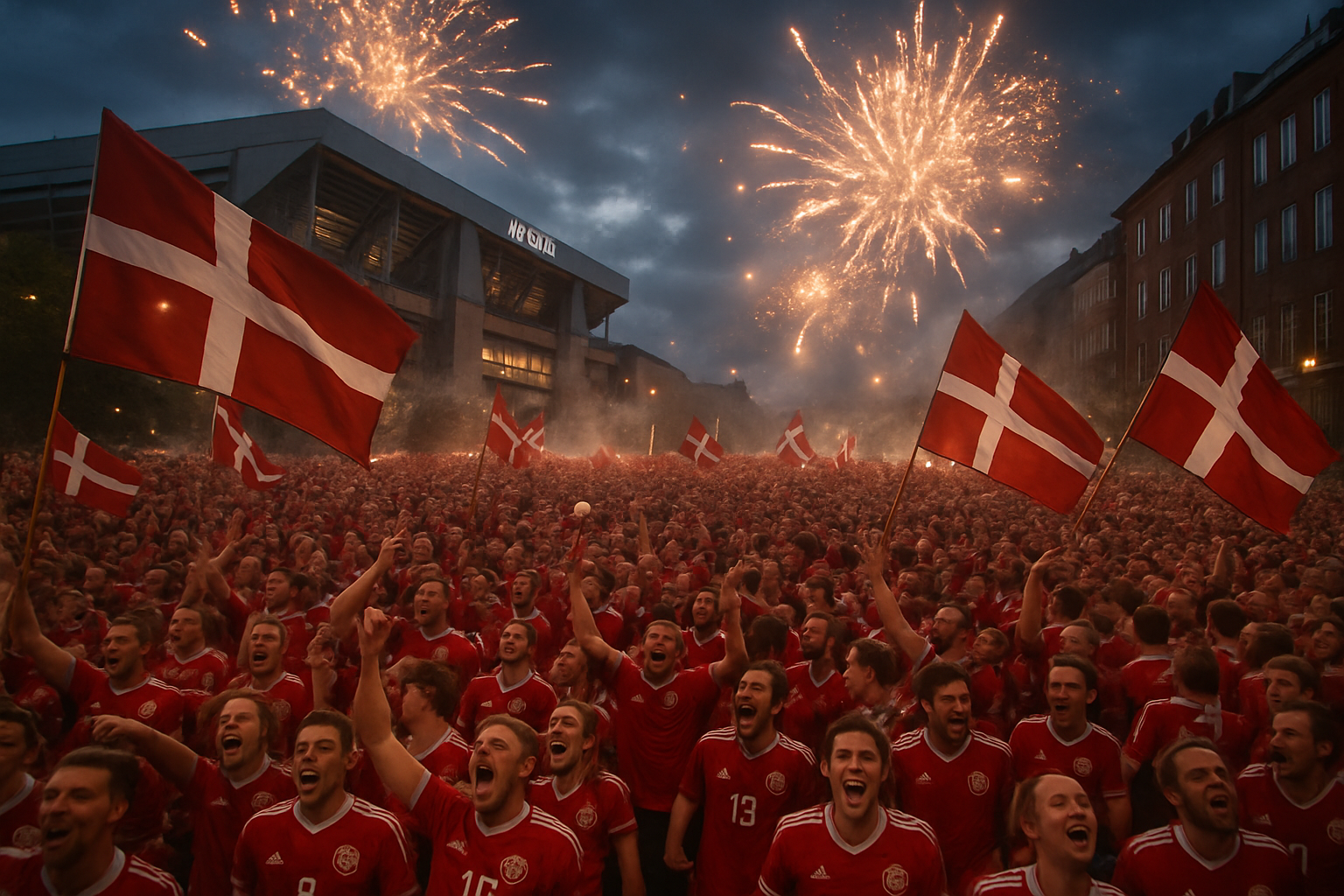 Denmark Crushes North Macedonia 4-0 to Reach World Cup 2026 Playoff Final