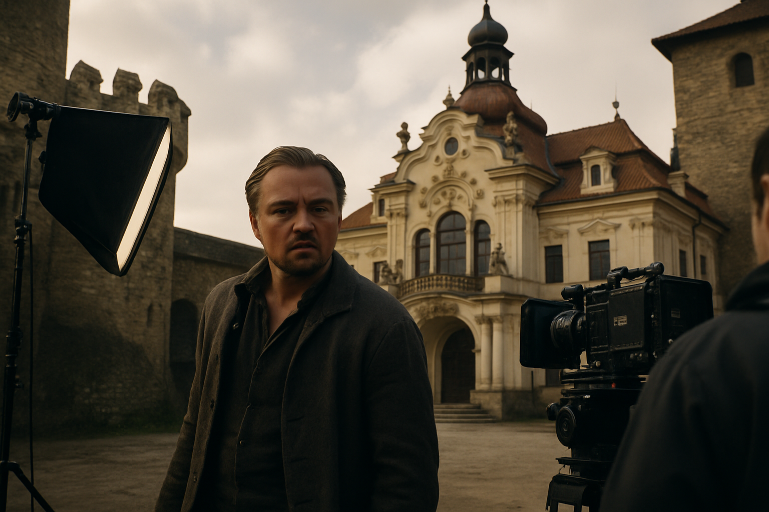 Leonardo DiCaprio and Martin Scorsese Transform Czech Castle into Hollywood Soundstage for "What Happens at Night"