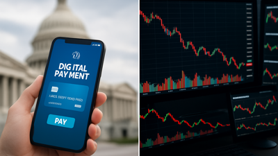 Digital Payment Systems Surge 92% While Cryptocurrency Markets Face Continued Volatility