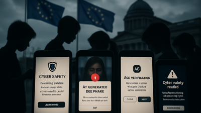 Digital Platform Crisis: AI Deepfake Extortion Spreads as Europe Tightens Child Protection Laws