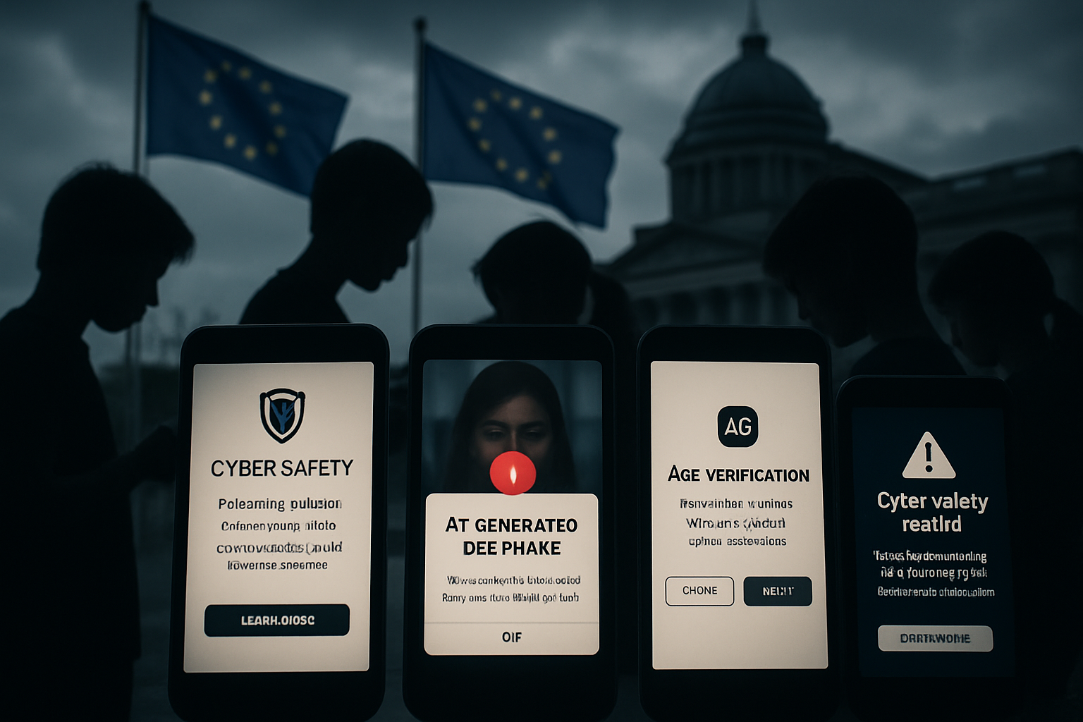 Digital Platform Crisis: AI Deepfake Extortion Spreads as Europe Tightens Child Protection Laws
