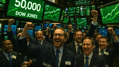 Dow Jones Breaks Historic 50,000 Barrier as Global Markets Show Mixed Rally