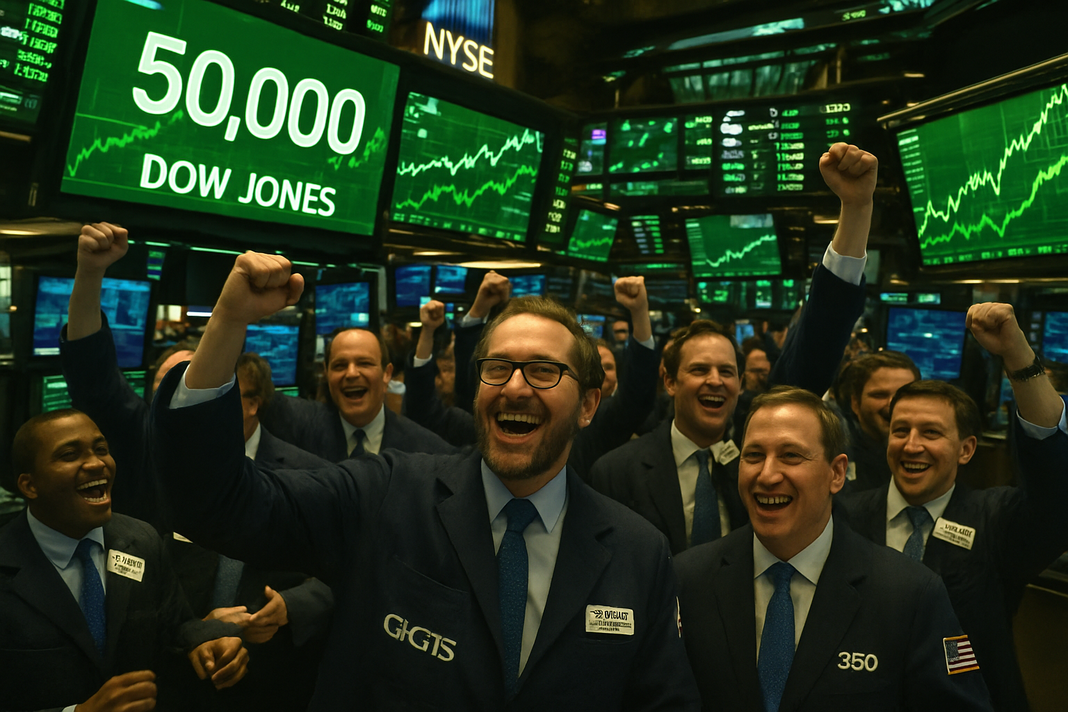 Dow Jones Breaks Historic 50,000 Barrier as Global Markets Show Mixed Rally
