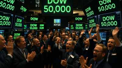 Dow Jones Surpasses 50,000 Points for First Time in 129-Year History