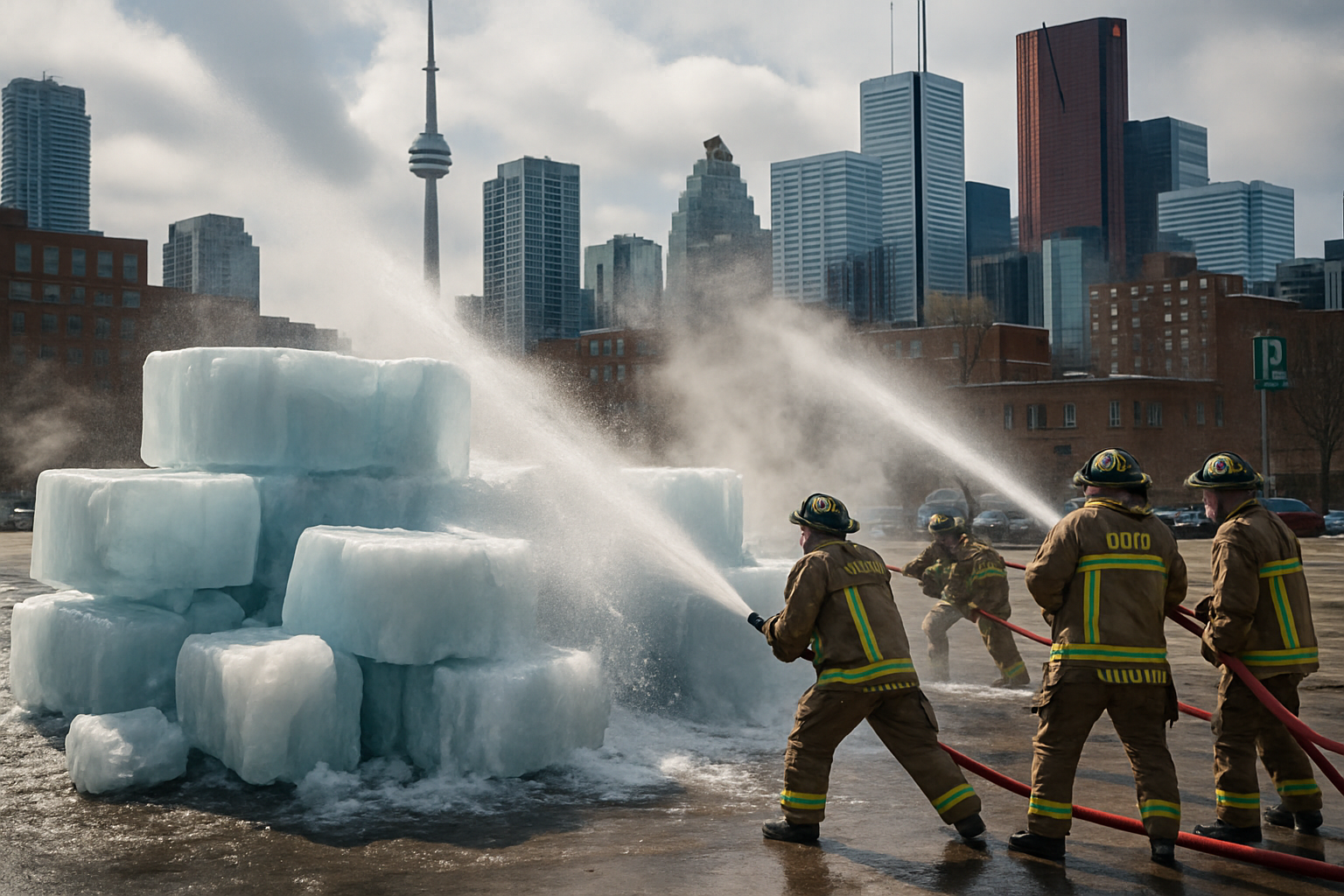 Drake's Ice Promotional Stunt Melted by Fire Department Sparks Toronto City Council Motion
