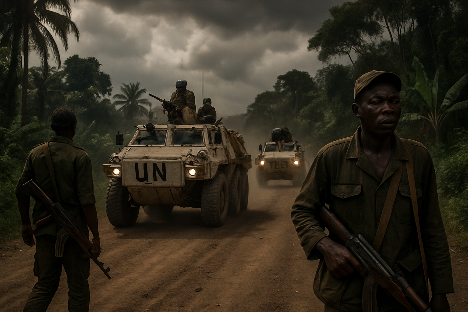 DRC Conflict Escalates: M23 Battles Block Supply Routes as Kamikaze Drones Target Key Airport