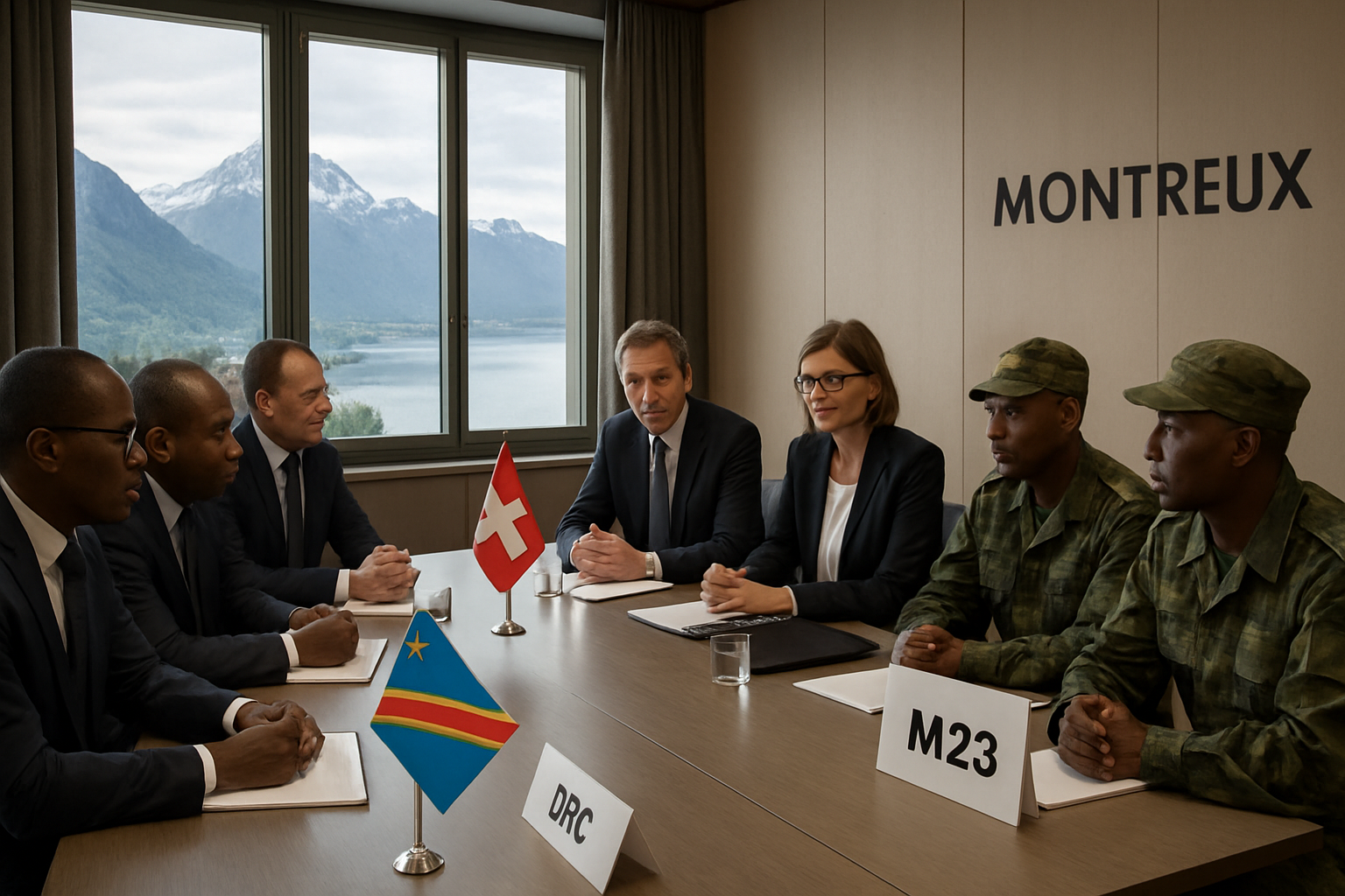 DRC Government and M23 Rebels Reach Historic Humanitarian Agreements in Montreux Talks