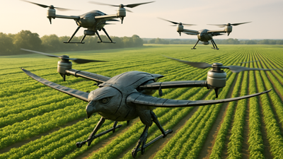 Revolutionary Falcon-Like Drones Transform Crop Protection as Agricultural Innovation Surges Globally