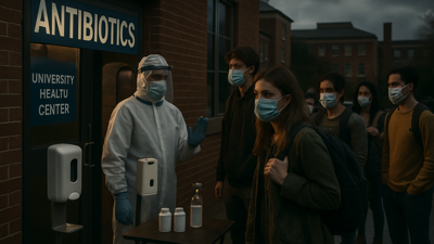 Global Health Crisis Escalates: Drug-Resistant Infections Spark Student Antibiotic Rush as Officials Sound Urgent Alarms