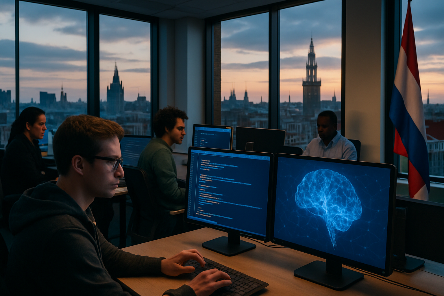 Netherlands AI Sector Falls Behind EU Rivals Despite Leading Talent Density