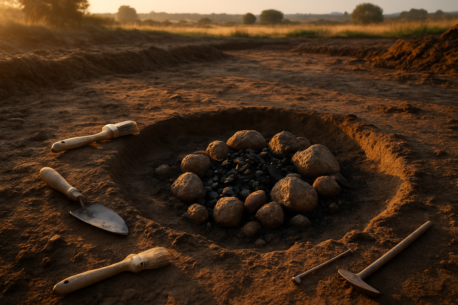 Revolutionary Archaeological Discovery: Early Humans Controlled Fire 350,000 Years Earlier Than Previously Known