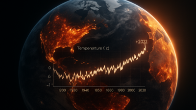 Earth Trapped Record Heat in 2025 as Climate Indicators Flash Red Warning