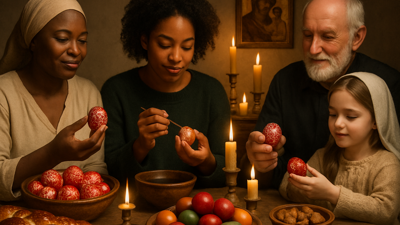 Easter Across Cultures: Traditional Celebrations Unite Communities Through Sacred Food, Art, and Faith