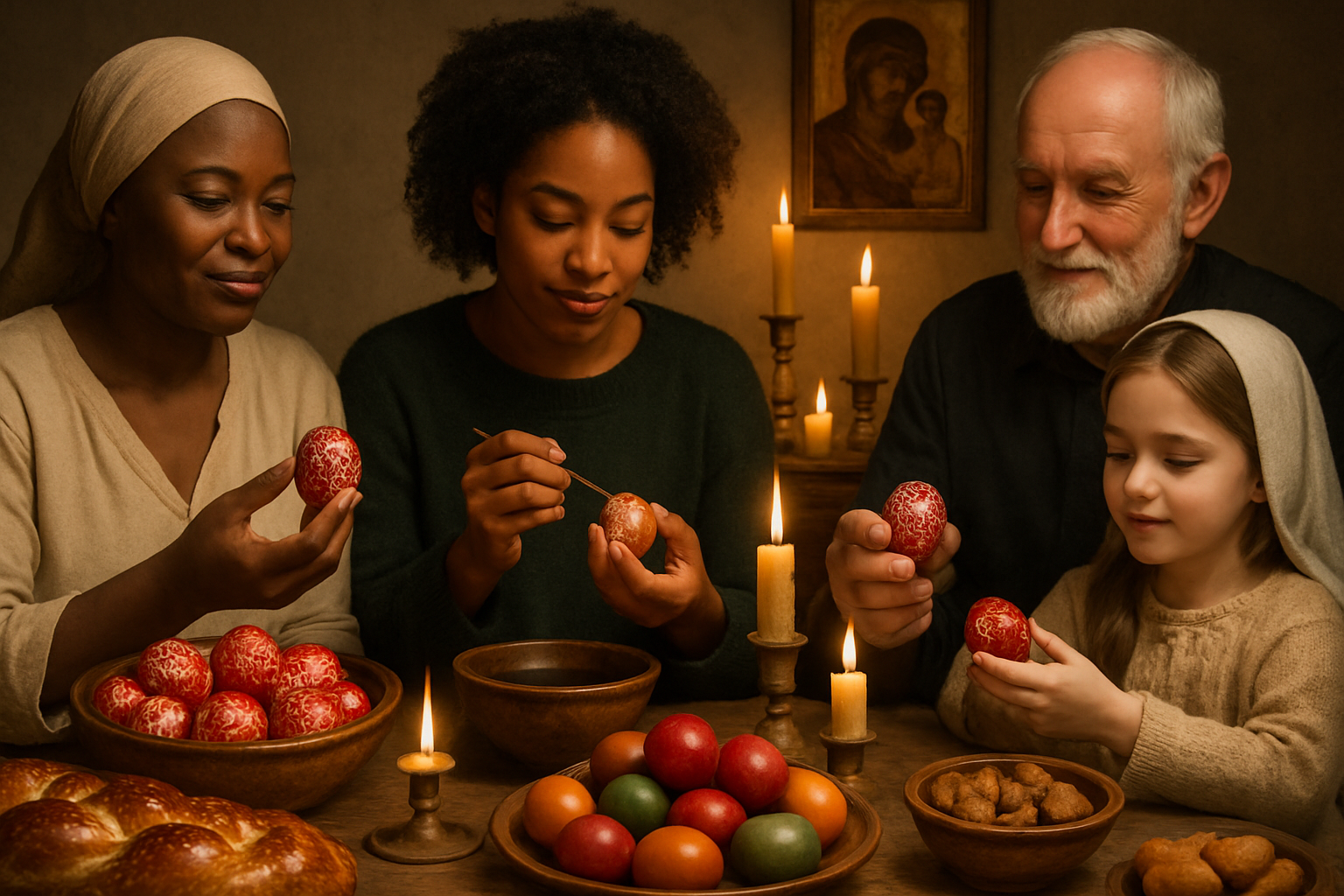 Easter Across Cultures: Traditional Celebrations Unite Communities Through Sacred Food, Art, and Faith