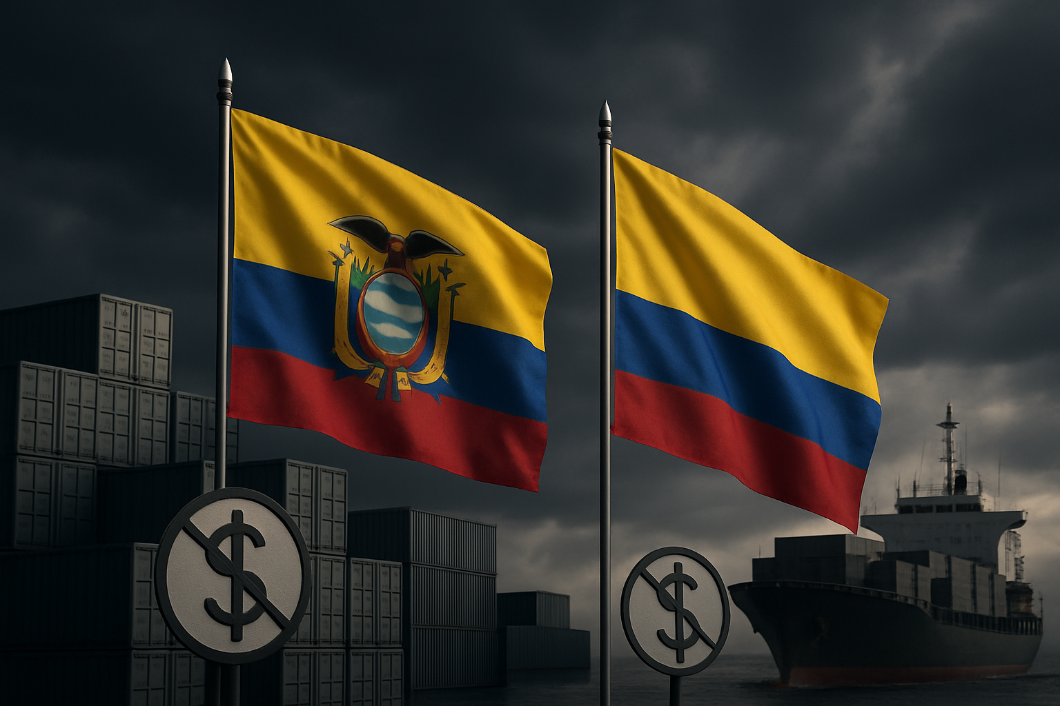 Ecuador Doubles Tariffs to 100% on Colombian Imports, Escalating Regional Trade Tensions
