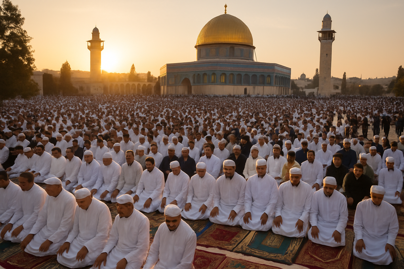 Eid al-Fitr Celebrations Marked by Joy and Sorrow as Nearly 2 Billion Muslims Observe Holiday Amid Middle East War