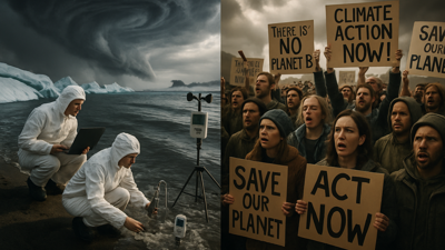 El Niño Returns as Atlantic Circulation Weakens While Climate Protesters Face Criminalization