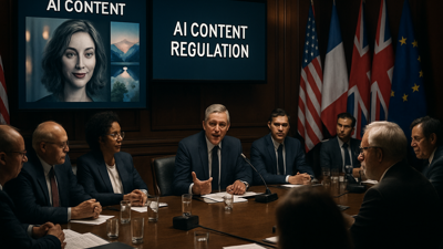 International Coalition Introduces Sweeping AI Content Regulations Amid Security and Authenticity Concerns
