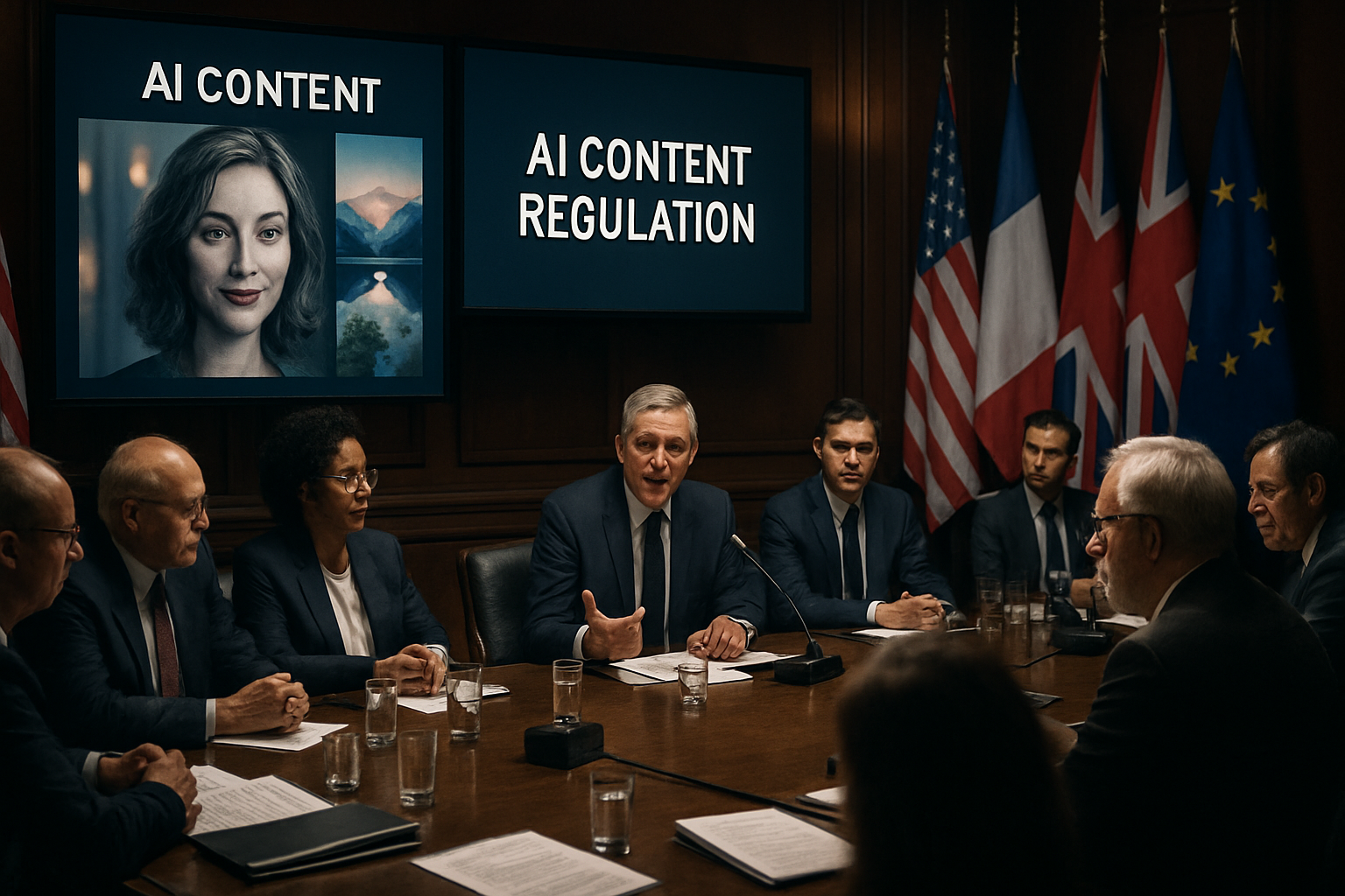 International Coalition Introduces Sweeping AI Content Regulations Amid Security and Authenticity Concerns