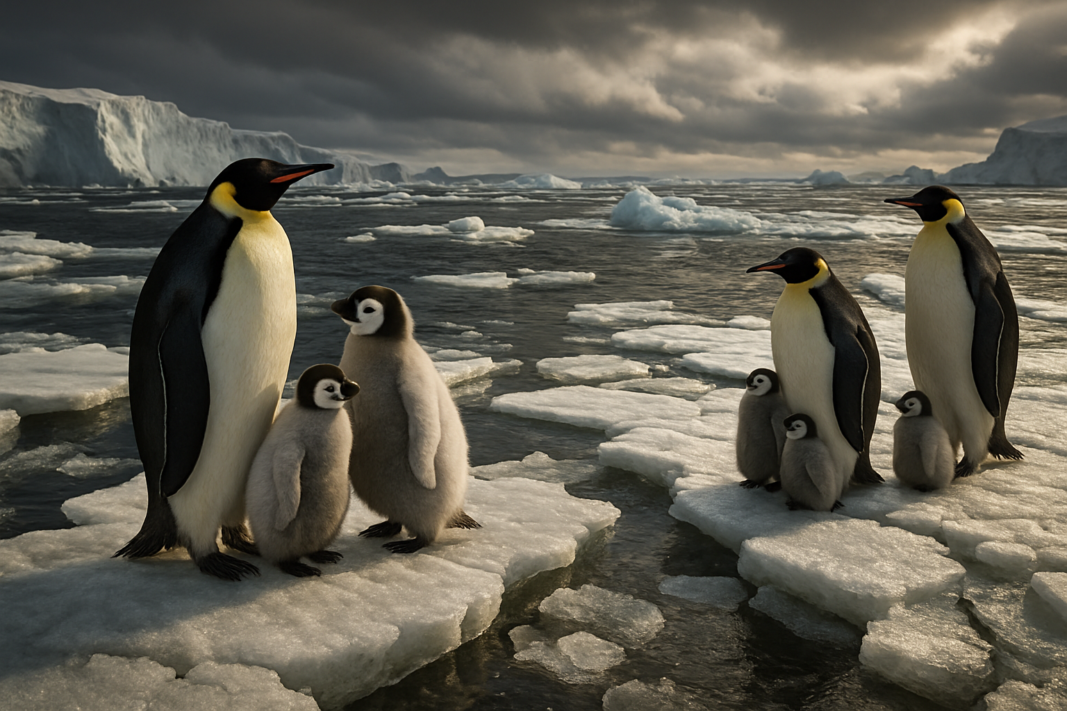 Emperor Penguins Face Extinction as Antarctic Ice Collapse Accelerates Amid Global Conservation Renaissance