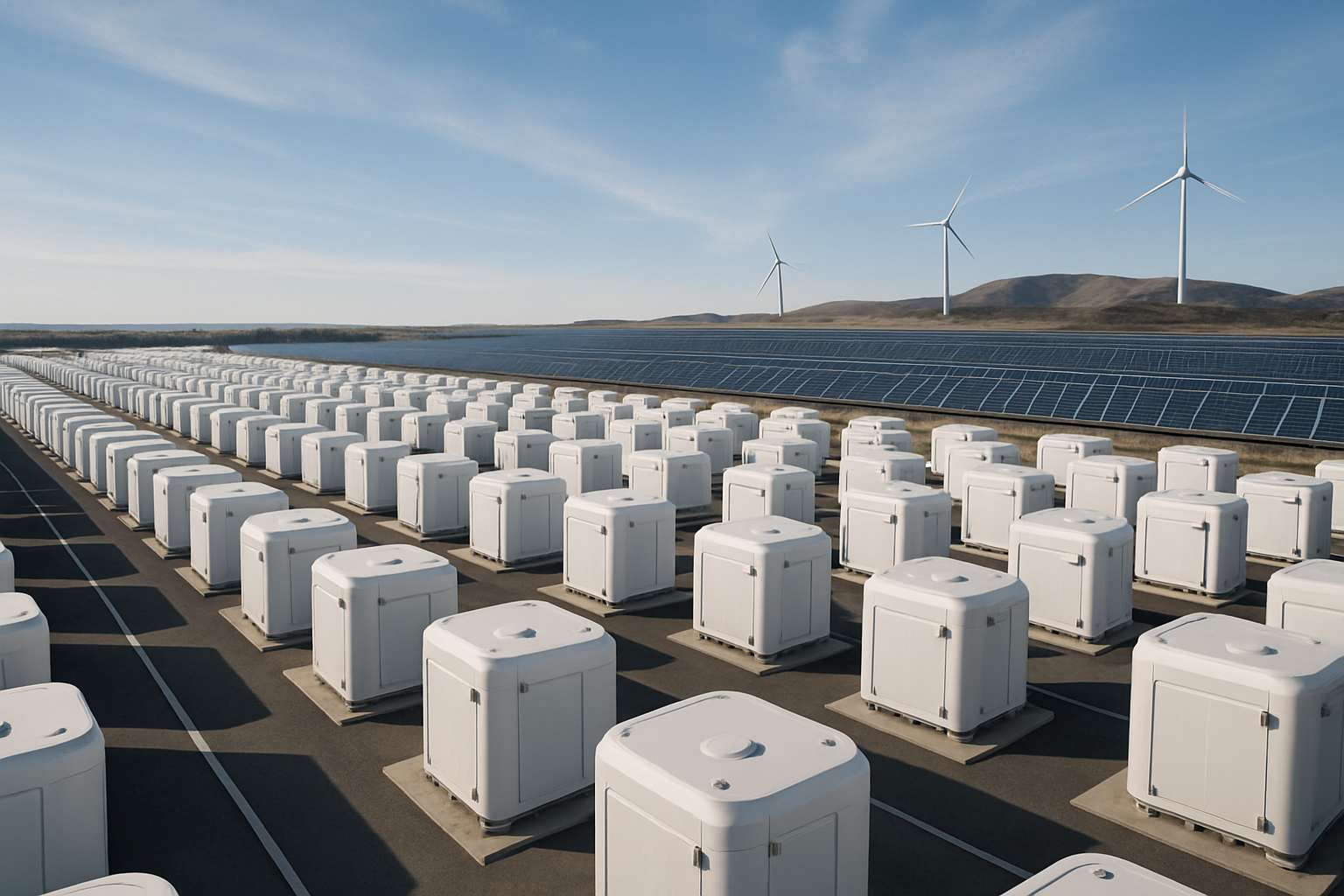 Europe Takes Giant Leap in Sustainable Energy with Record-Breaking Battery Park and Renewable Integration