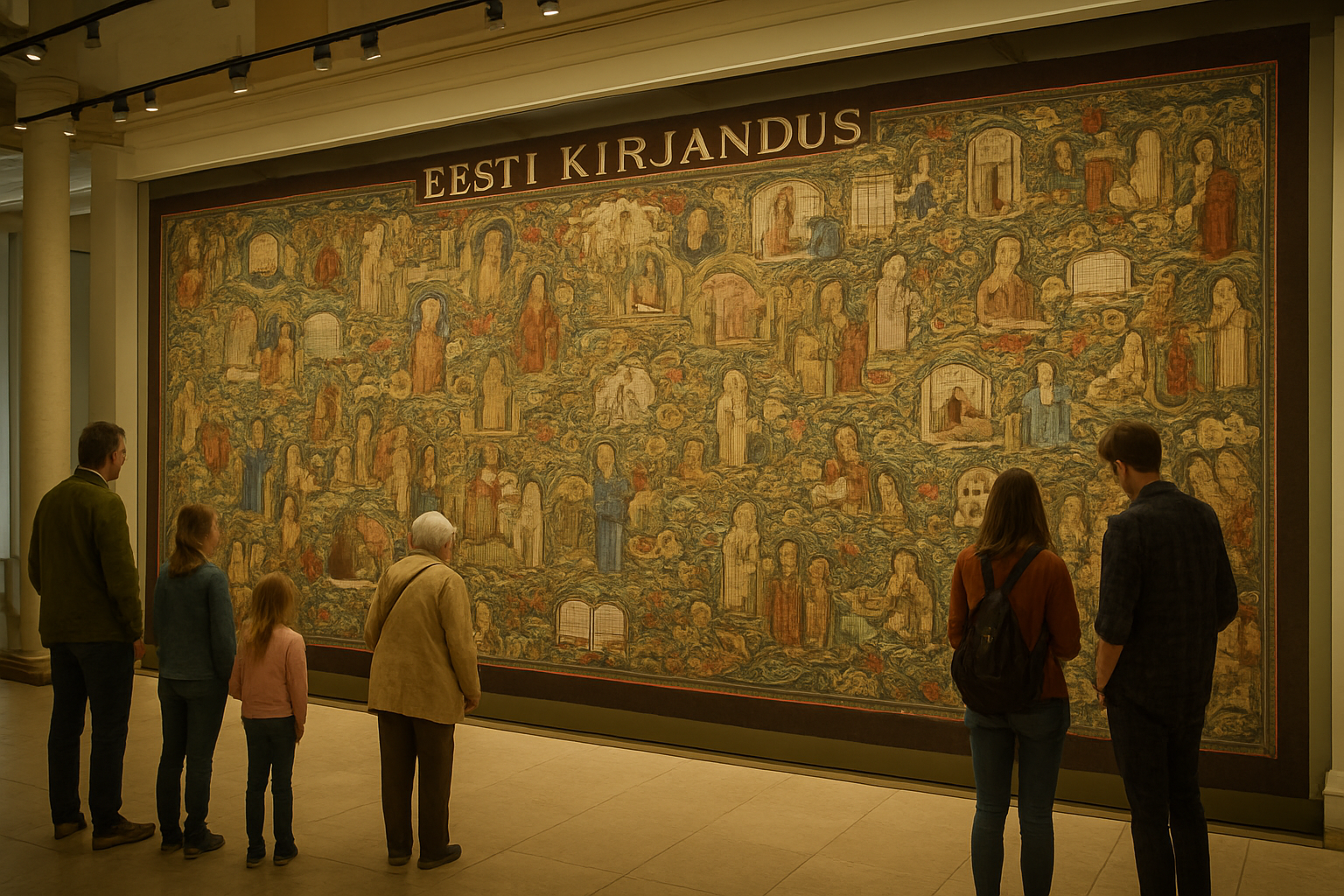 Estonia Unveils Monumental Literary Tapestry as Sociologist Identifies Critical Cultural Participation Barriers