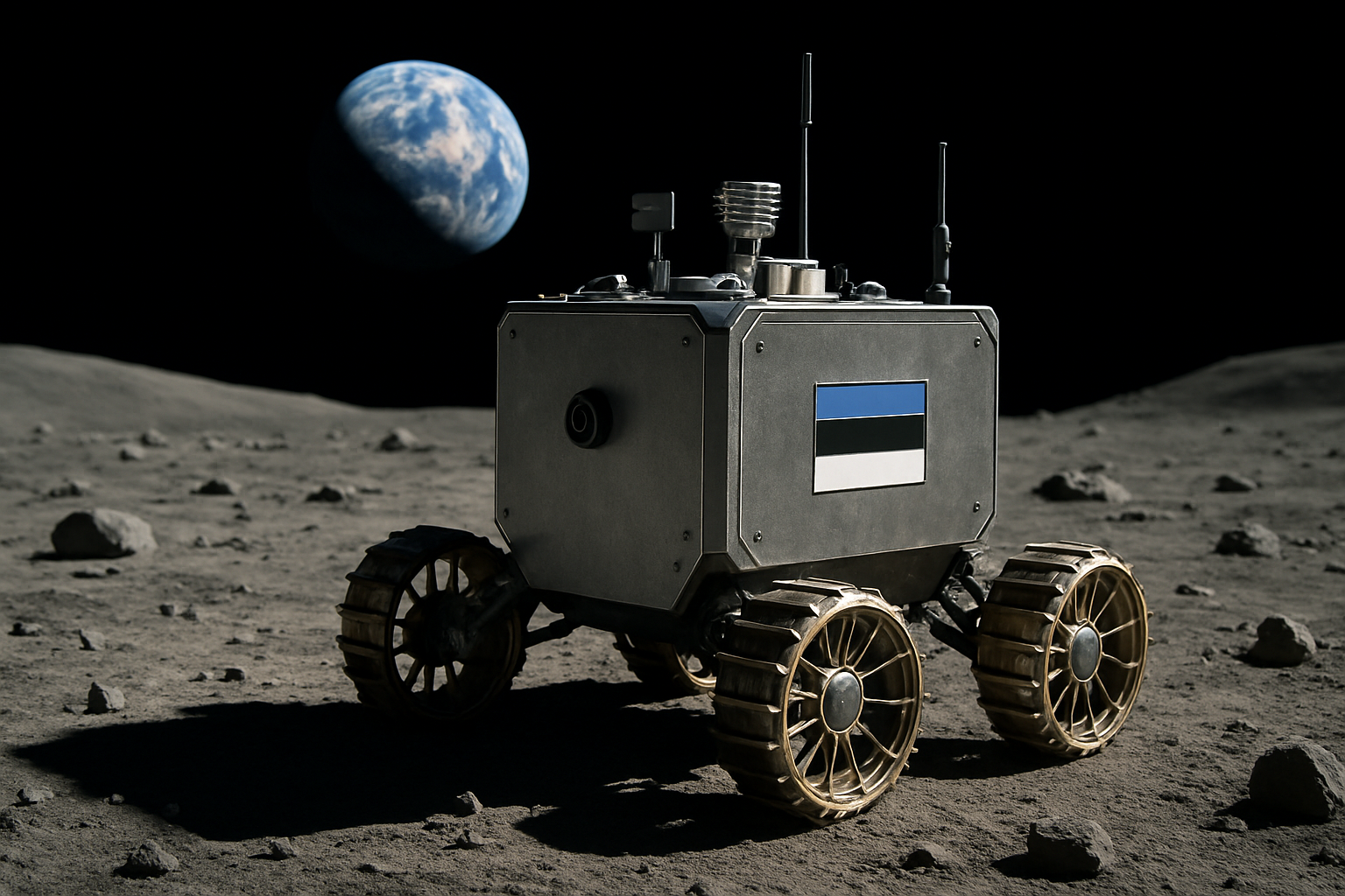 Estonia Pioneers Lunar Logistics Revolution with Innovative Cube Rover Technology