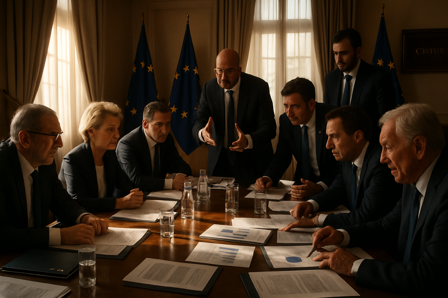 EU Leaders Clash Over Defense Spending and Budget Reforms as Security Challenges Mount Across Europe